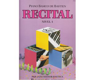 Recital vol 1 piano Basico Bastien Edit Kjos
