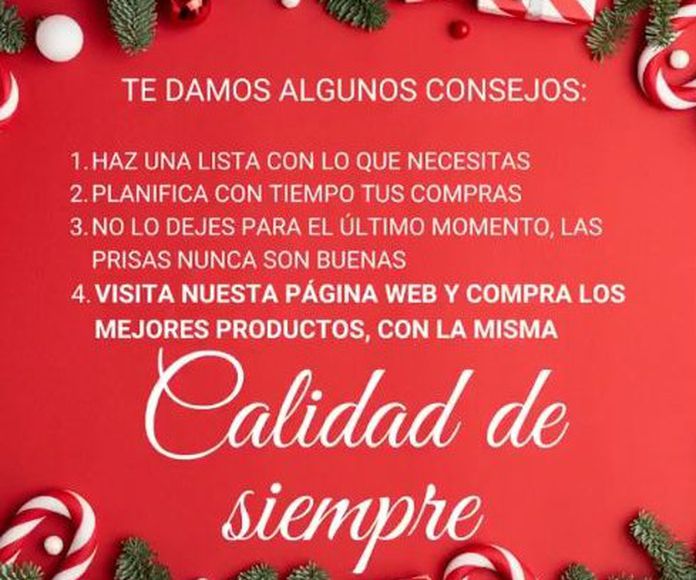 Planifica tus comprar navideñas