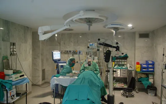 Durante una operación