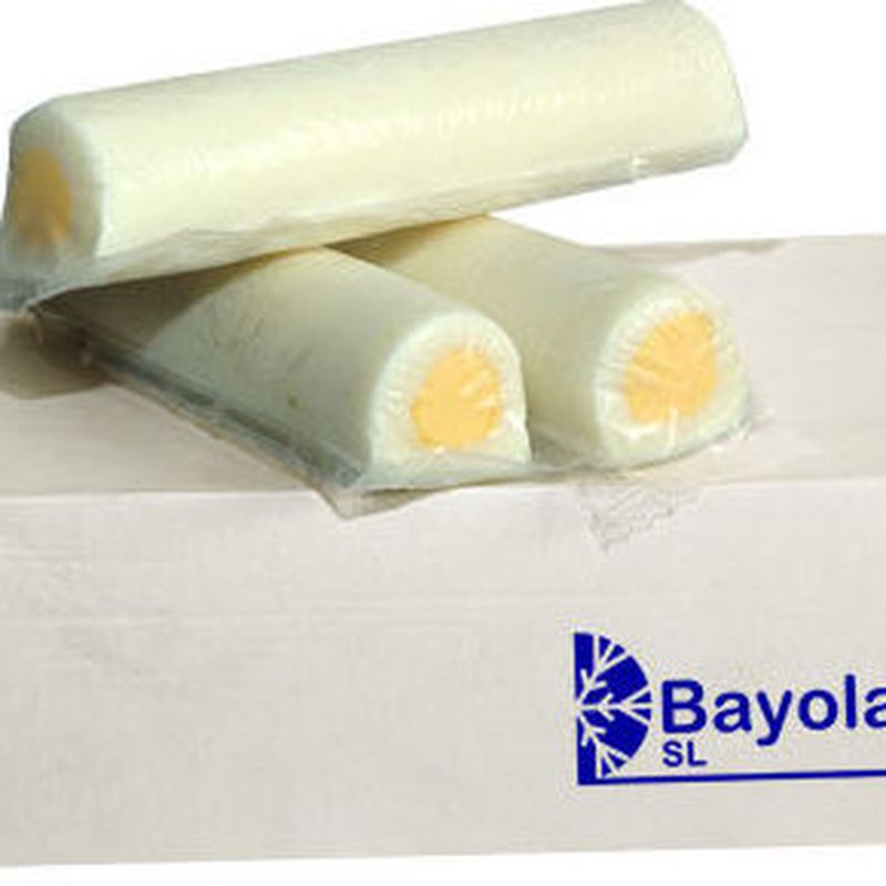 Bayolac. huevo duro en barra para hosteleria.