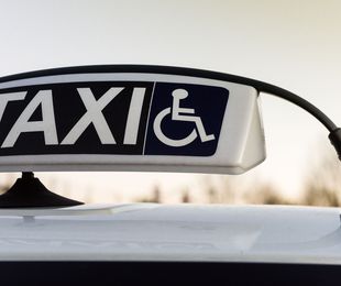 Taxis adaptados para minusválidos