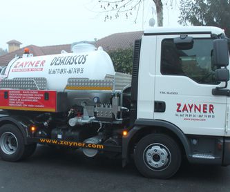 Limpieza y mantenimiento de alcantarillado: Servicios  de Zayner