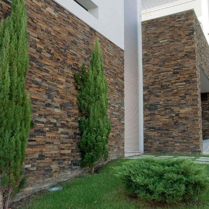 Piedra decorativa exterior