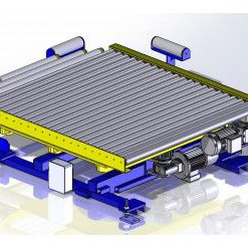 Transportadores de rodillos: Productos de Sistemas de Embalaje Miguel D, S.L.