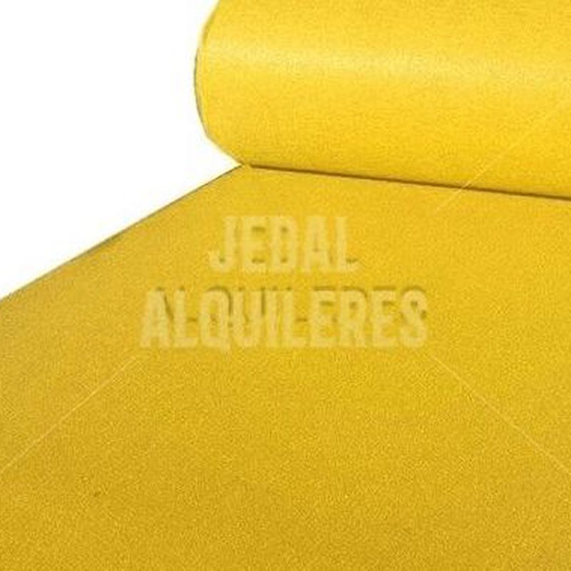 MOQUETA AMARILLA: Catálogo de Jedal Alquileres