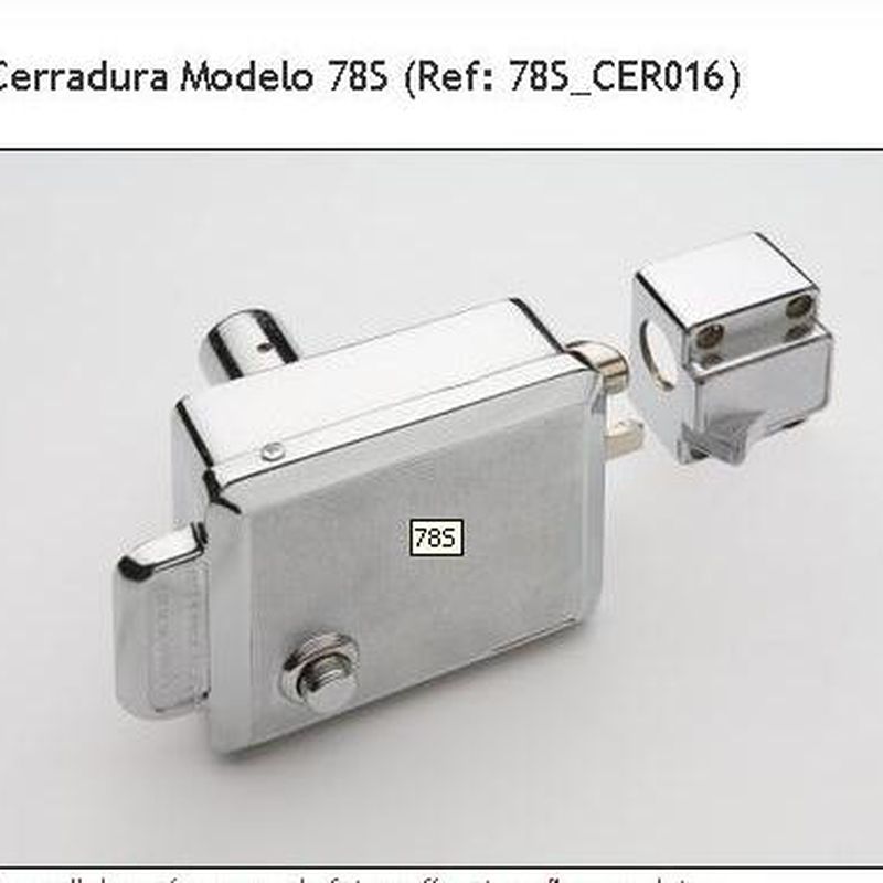 Cerraduras electricas: Catálogo de Ra-Ba Cierres Eléctricos, S.A.