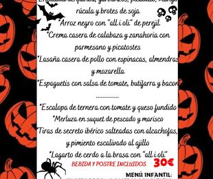 ARRIBA HALLOWEEN!! La millor nit del any al restaurant  MOLL VELL