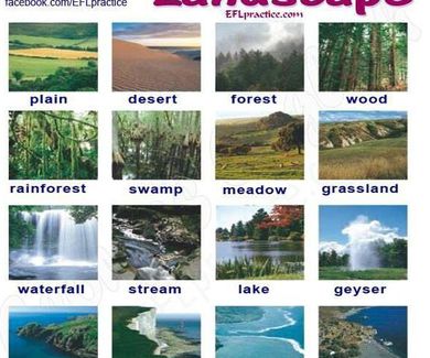 Vocabulary: Landscape
