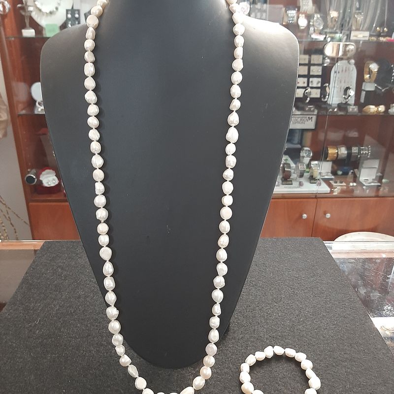 COLLAR Y PULSERA ENGARZADO: Catálogo de Joyería Izquierdo