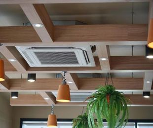 El aire acondicionado mejora el funcionamiento de la oficina