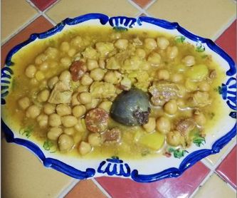 6 - Ensalada Murciana (de tomate): Menú, Viernes 19 Abril. de La Olla