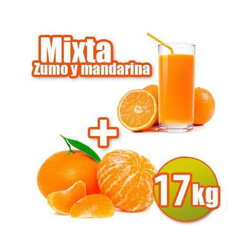 Mixta de zumo y mandarina 17 kg: Productos de Naranjas Julián