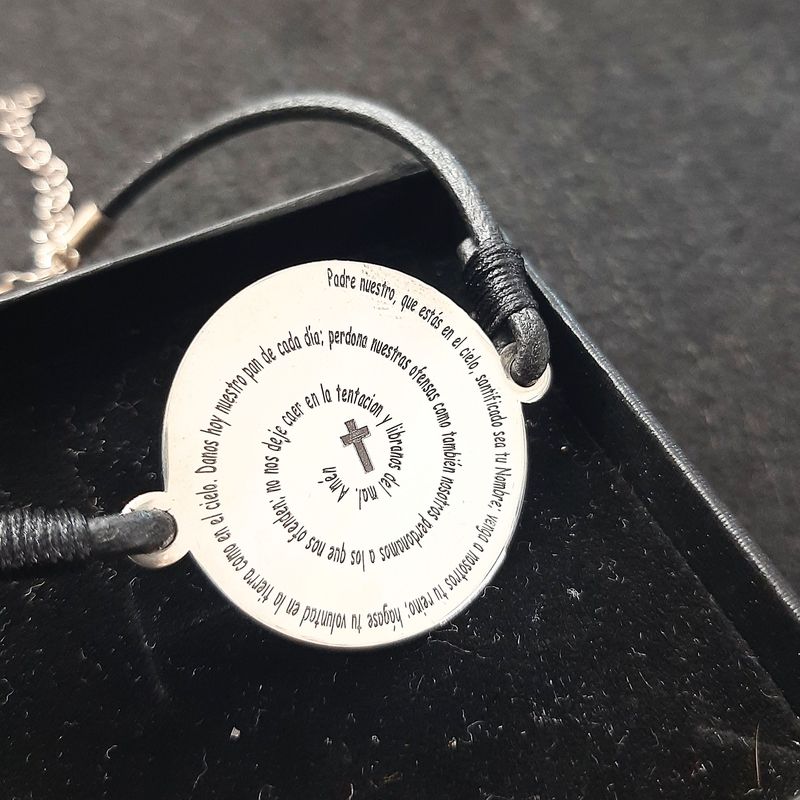 PULSERA PADRE NUESTRO: Catálogo de Joyería Izquierdo