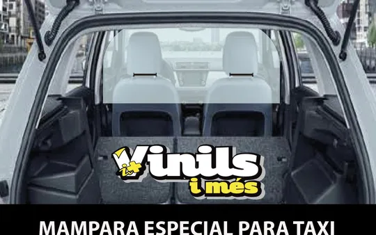 Mamparas especiales para taxi en Manresa