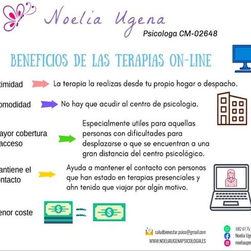 Terapia On-line Psicóloga Noelia Ugena