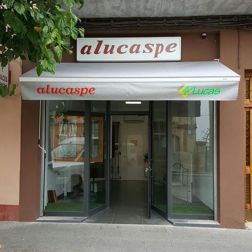 Tienda exposición en Caspe