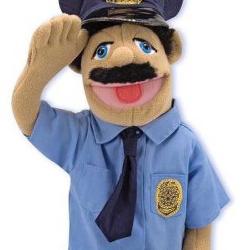 Marionetas Melissa&DOUG POLICIA