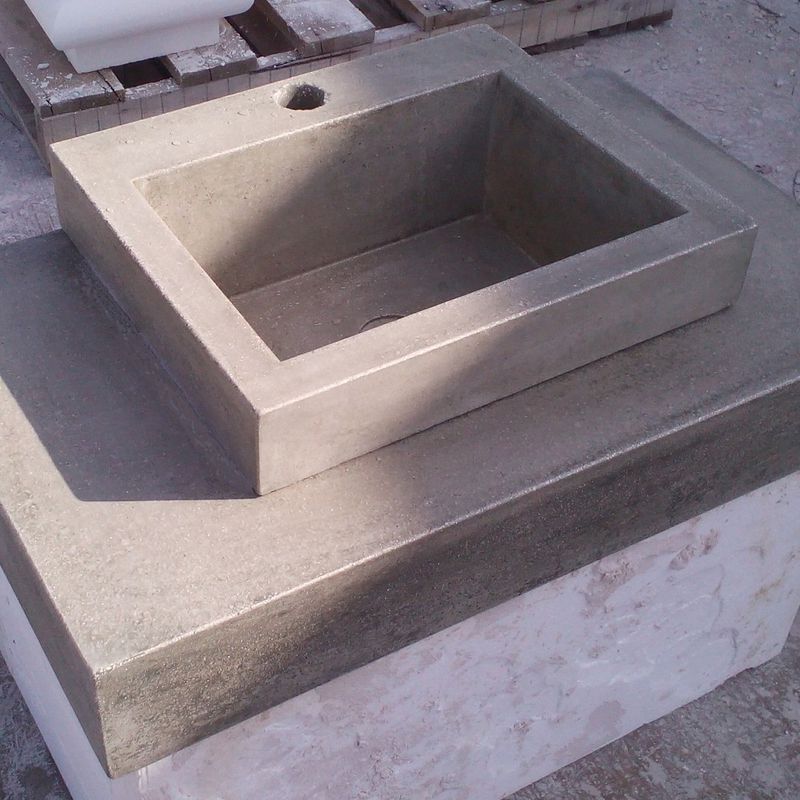 Lavabos de cemento: Productos y servicios de Modekons Prefabricados
