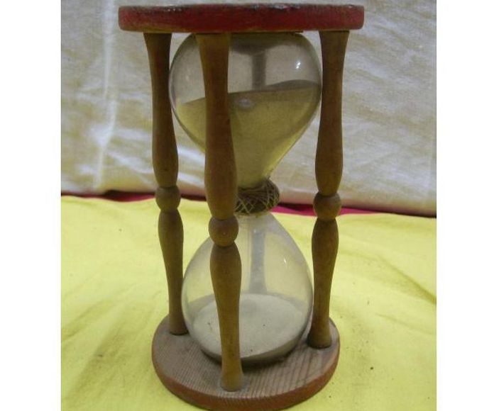 Reloj de arena. Siglo XVIII: Catálogo de Antiga Compra-Venta