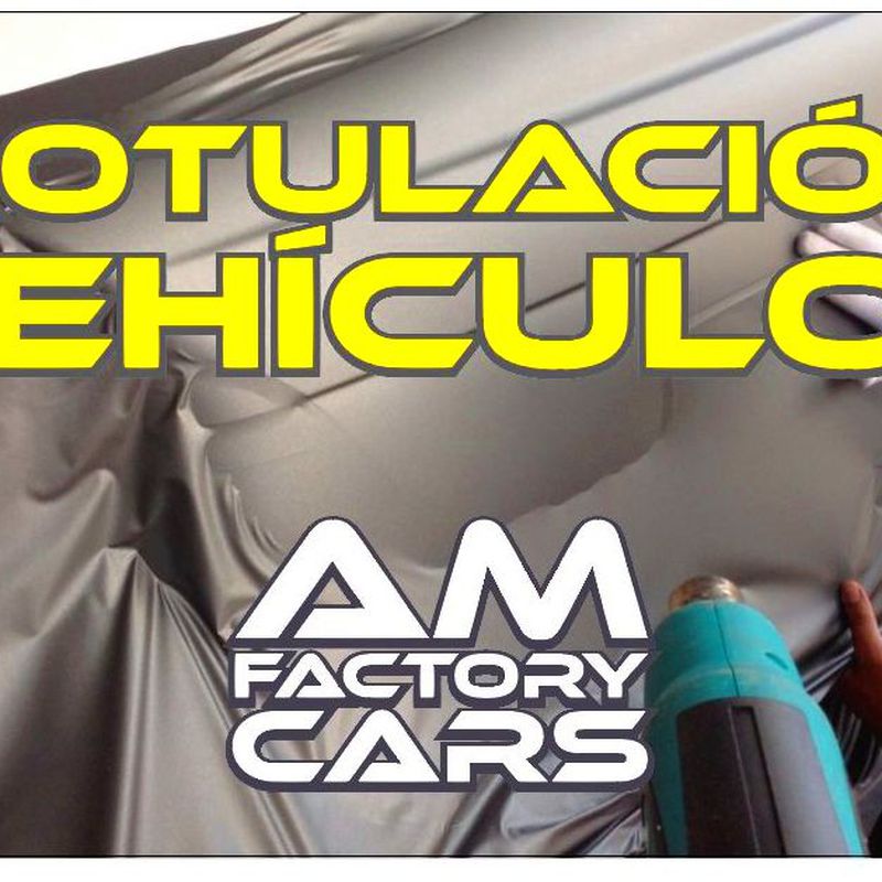 Rotulación vehículos: Servicios de AM Factory Cars