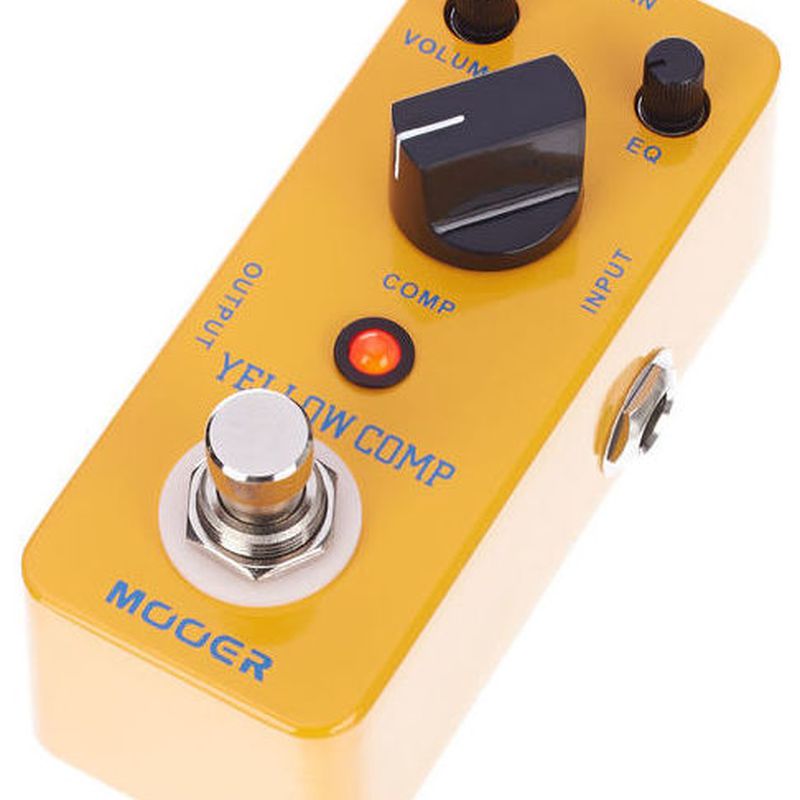Mooer Yellow Comp, pedal compresor para guitarra y bajo