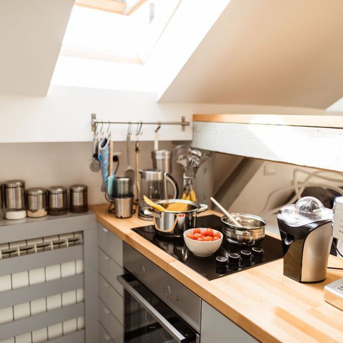 ¿Cómo ganar espacio en la cocina?