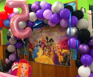 Decoración de princesas para cumpleaños