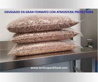 Bolsas preformadas de papel kraft exterior y polipropileno interior: NUESTROS  ENVASADOS de Envasados de Alimentos Bio y Gourmet