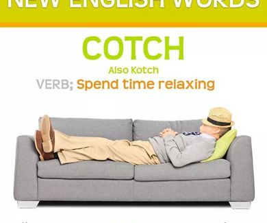 New English Words: Cotch