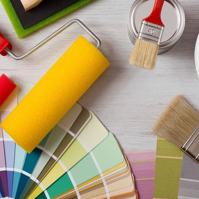Las herramientas y complementos básicos para pintar tu casa