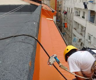 Reparación e impermeabilización de terraza, cubierta o tejado en Santander: Trabajos verticales Santander  de Trabajos Verticales Cantabria