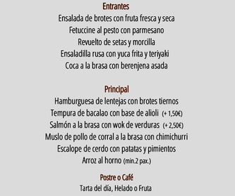 La FINCA 1783 Valencia: CARTA y Menús de Alquimia