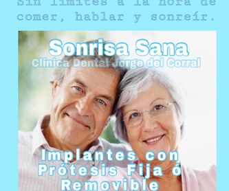 Implantes dentales en Madrid: Especialidades odontológicas: de Clínica Dental Jorge del Corral