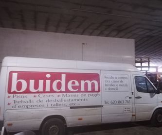 TAULA DE PI: Productos y servicios de Buidem