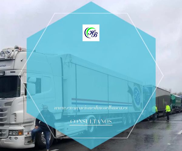 Transporte y movimiento de tierras en Excavaciones Hnos. El Busca