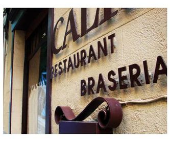 Ensaladas: La carta de Restaurant Brasería El Caliu