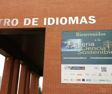 LONA EN LA FERIA DE CIENCIA SOSTENIBLE, Valladolid, 6 de mayo de 2017