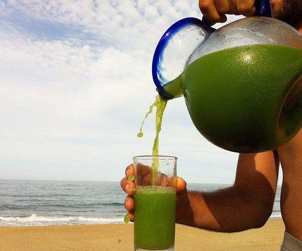 Los beneficios de los zumos verdes