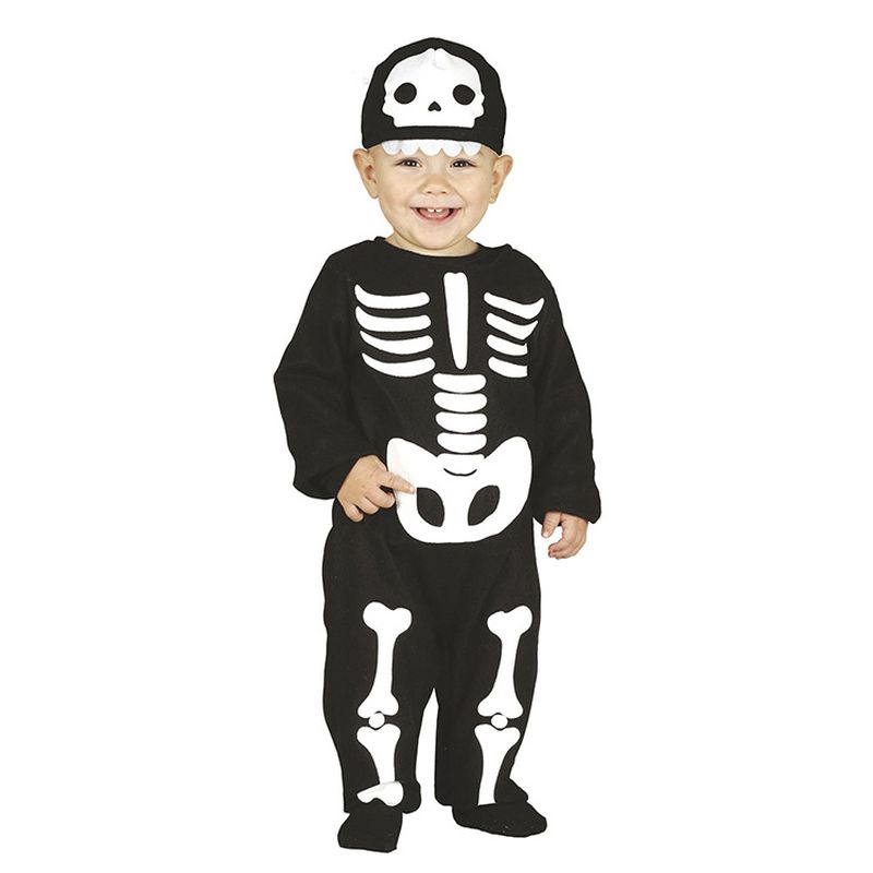 Disfraz esqueleto bebé