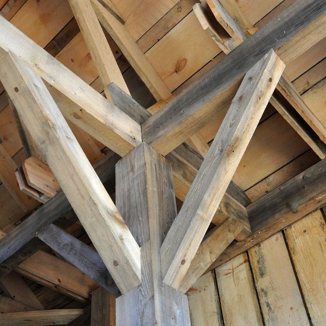 Cómo conservar estructuras de madera al aire libre
