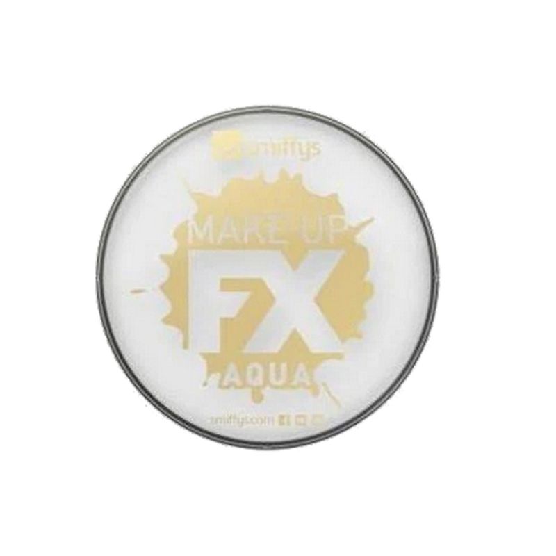 Maquillaje al agua blanco