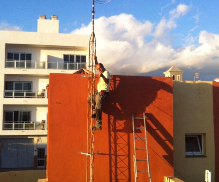 instalación de antenas en Tenerife