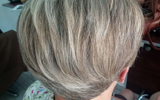 Trabajo de mechas babyligth y terminado con barros