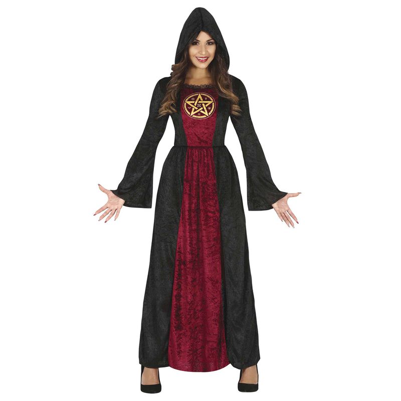 Disfraz hechicera ritual M mujer