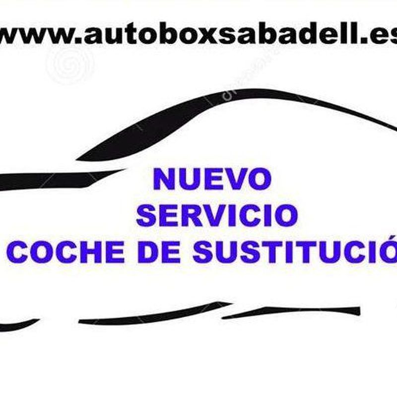 Coche de sustitución: Mantenimiento  de Autobox Sabadell (C/ Doctor Balari)