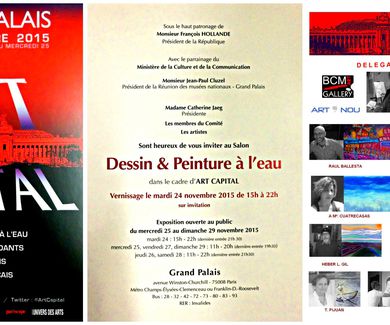 BCM ART GALLERY participa en Art en Capital en el Grand Palais de Paris