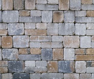 Diferentes muros de piedra
