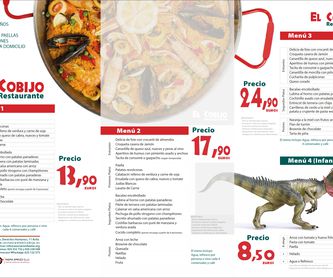 COMIDA POPULAR Y ASADOS: Carta y Menús de Restaurante El Cobijo