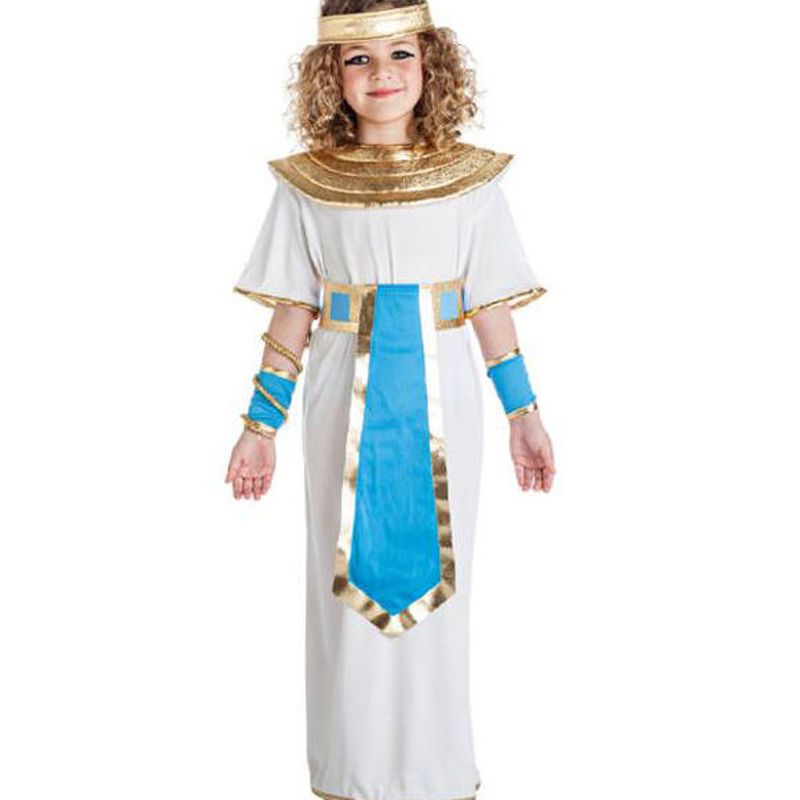 Disfraz egipcia azul infantil
