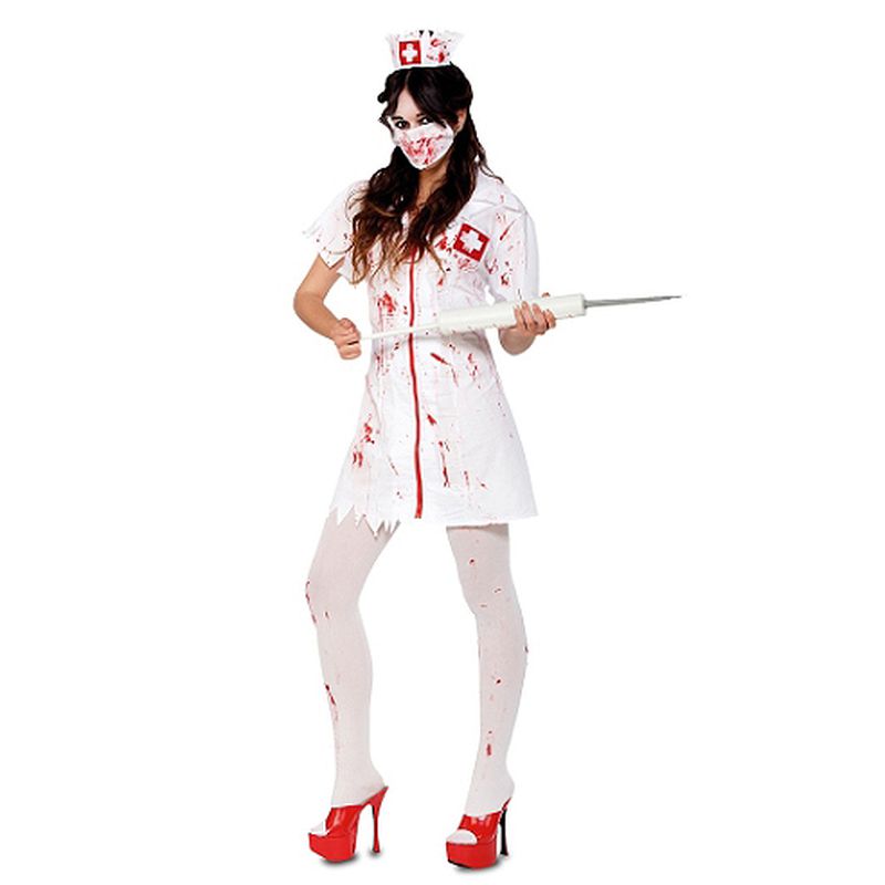 Disfraz enfermera zombie mujer M-L